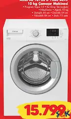 ALTUS AL 10123 D 1200 DEVİR 10 KG ÇAMAŞIR MAKİNESİ